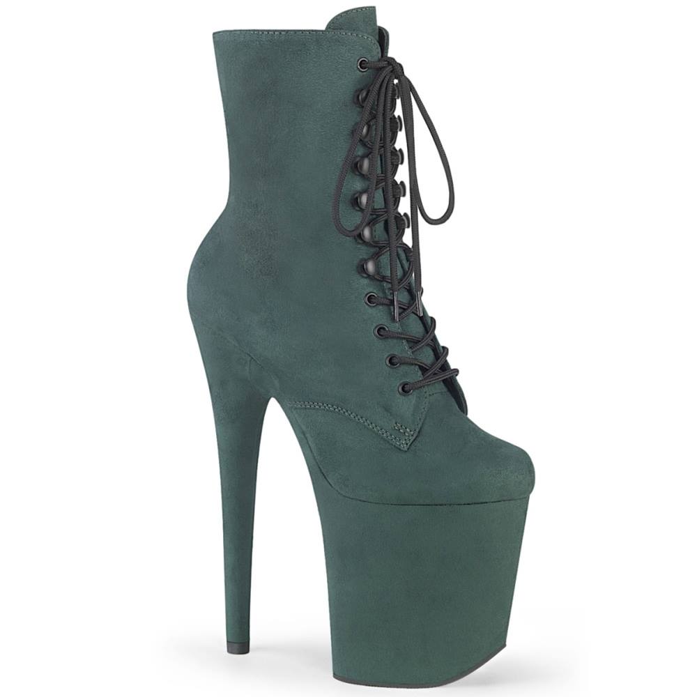 Pleaser - FLAMINGO1020FS Bottes de plateforme, Pole dance chaussures - Chaussures de pole dance - Vert Product image
